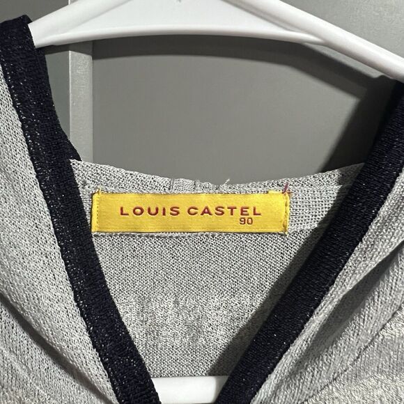 Louis Castel Light Sleeveless Hooded Full Zip Vest Daschund Multicolor 90 Small - Picture 5 of 7